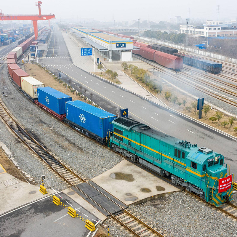 Consolidated Hazardous Material Reefer Oversized Cargo Railway Freight